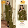 Mehfooz Aa 1014 Embroidery Georgette Pakistani Suits Catalog
